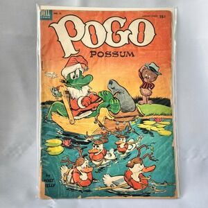 Pogo Possum Dell Comics #11 Jan Mar 1953 Retro Vintage Walt Kelly Collectible